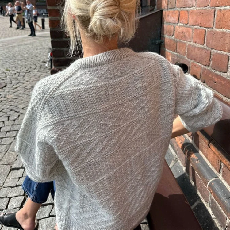 Wzór PetiteKnit / Storm Sweater - w języku angielskim