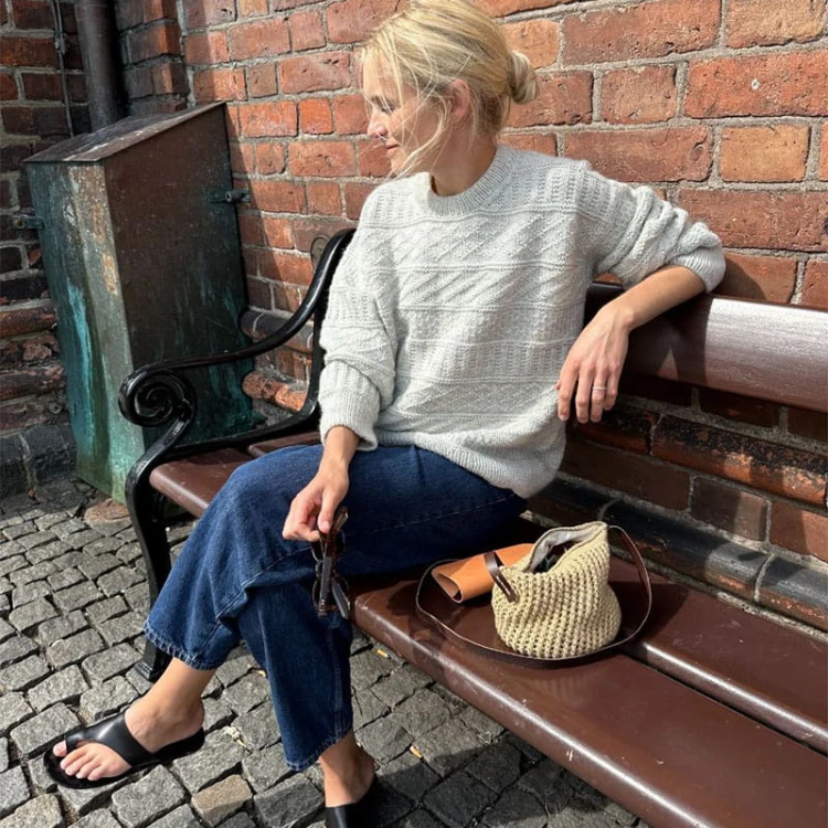 Wzór PetiteKnit / Storm Sweater - w języku angielskim