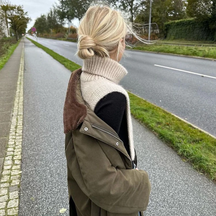 Wzór PetiteKnit / Terrazzo Neck - w języku angielskim