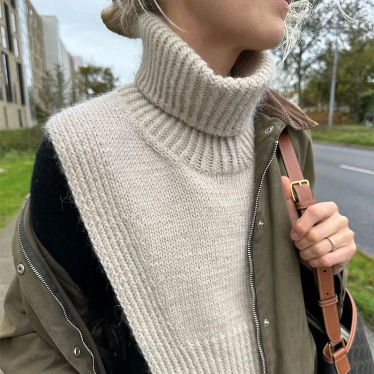 Wzór PetiteKnit / Terrazzo Neck - w języku angielskim