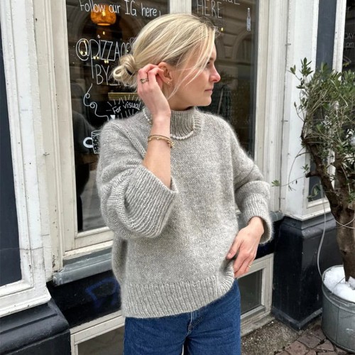 Wzór PetiteKnit / Weekend Sweater - w języku angielskim
