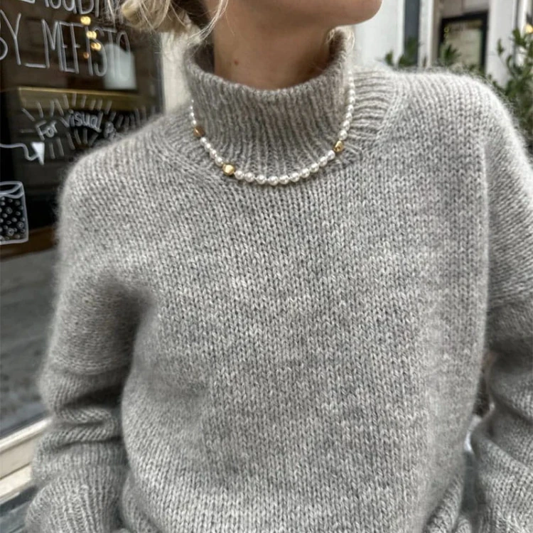 Wzór PetiteKnit / Weekend Sweater - w języku angielskim