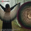 Autorka chusty: Wyczarowane Z Włóczki Reni Sus; wzór: “Bylica” od Forest of Needles
