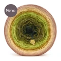 KOKONEK Merino 9K 29 - Zgaszona morela/ciepły beż/ptysiowy/musztarda/limetka/oliwka/guacamole/khaki melanż/ciemne khaki / 3 nitki / 1400 m / 300 g