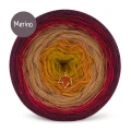 KOKONEK Merino 857 - Burak/rubin/ciemny beż/miodowy/złoty