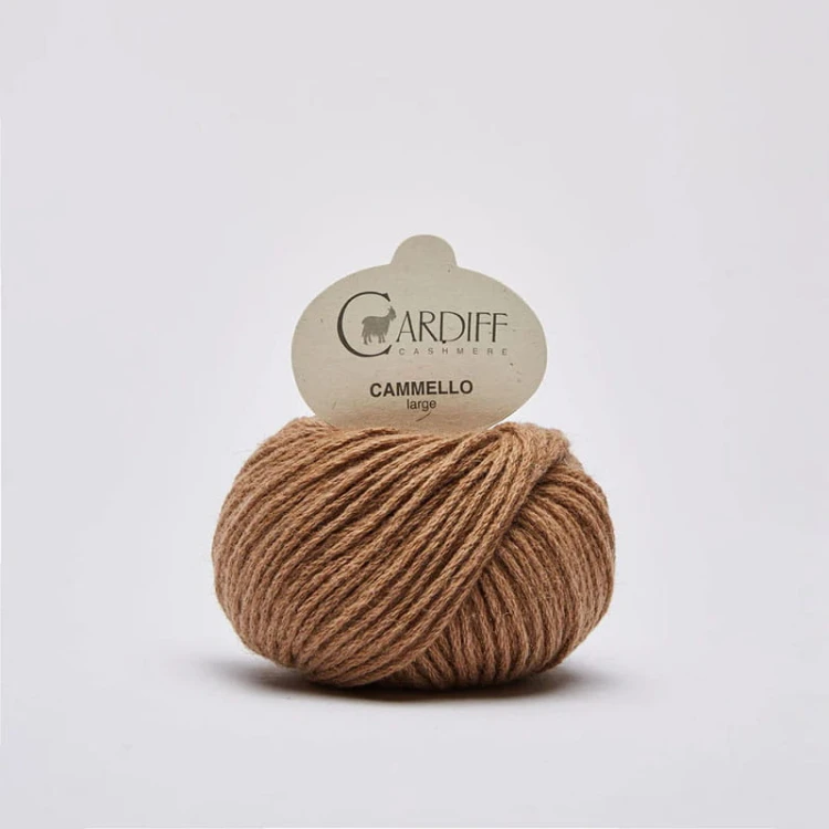 Włóczka Cardiff Cashmere Cammello Large / 00