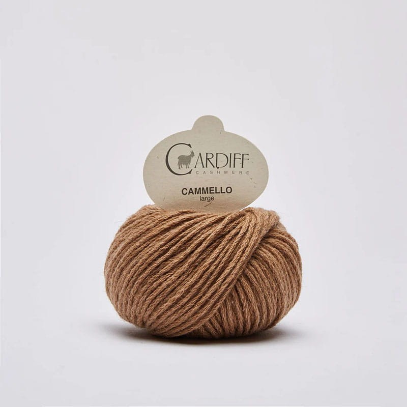 Włóczka Cardiff Cashmere Cammello Large / 00