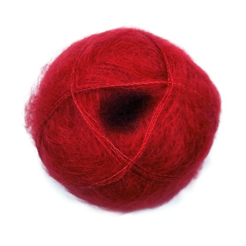 Włóczka Mohair by Canard Brushed Lace 3013 / karmin