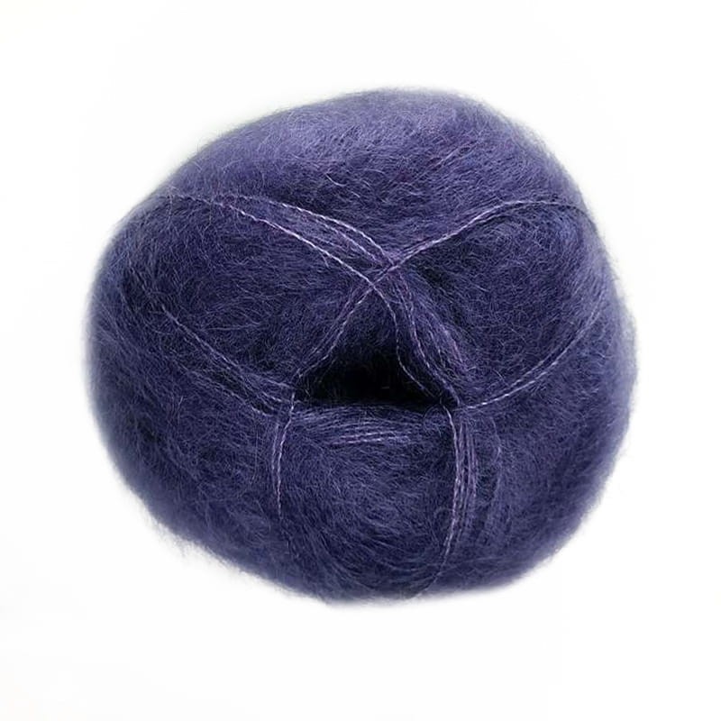 Włóczka Mohair by Canard Brushed Lace 3032 / śliwka