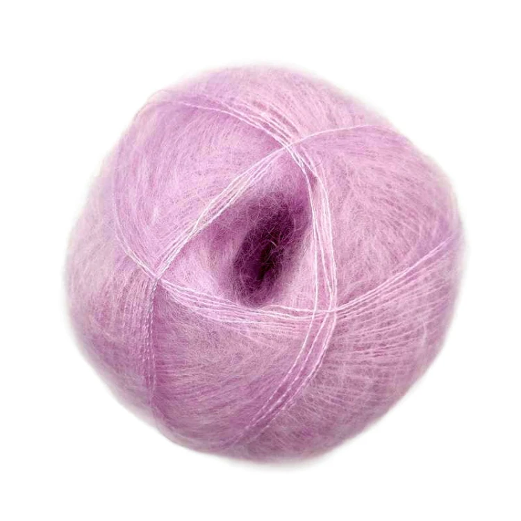 Włóczka Mohair by Canard Brushed Lace 3038 / róża