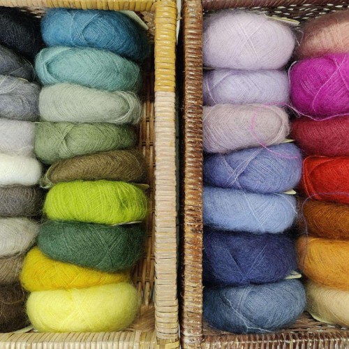 Włóczka Mohair by Canard Brushed Lace 3033 / petrol