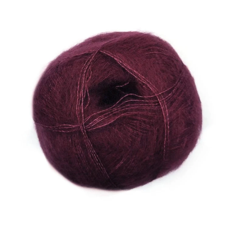 Włóczka Mohair by Canard Brushed Lace 3016 / winogrono