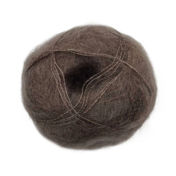 Włóczka Mohair by Canard Brushed Lace 3007 / kakao