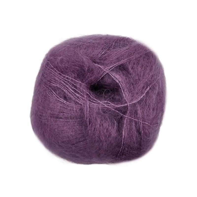 Włóczka Mohair by Canard Brushed Lace 3042 / ametyst