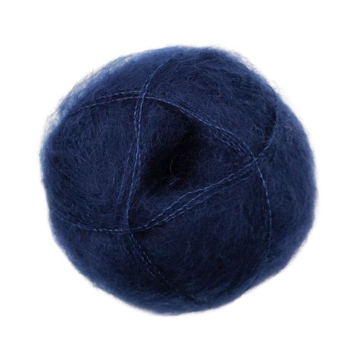 Włóczka Mohair by Canard Brushed Lace 3018 / granat