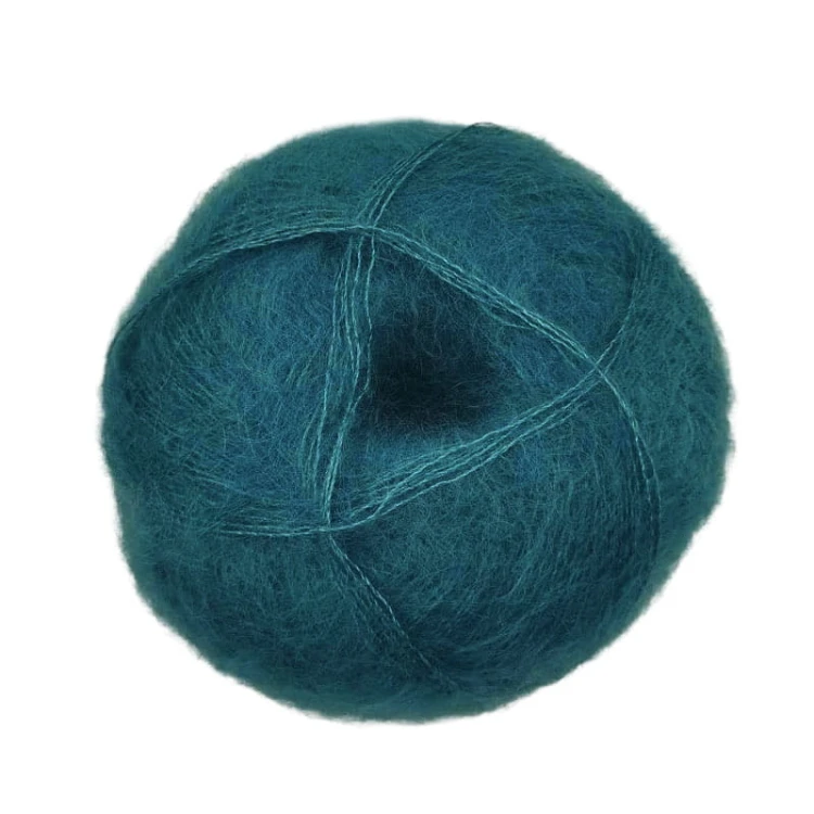Włóczka Mohair by Canard Brushed Lace 3033 / petrol