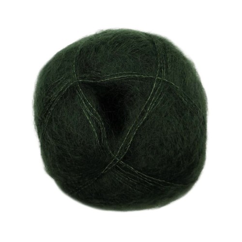 Włóczka Mohair by Canard Brushed Lace 3025 / butelkowa zieleń
