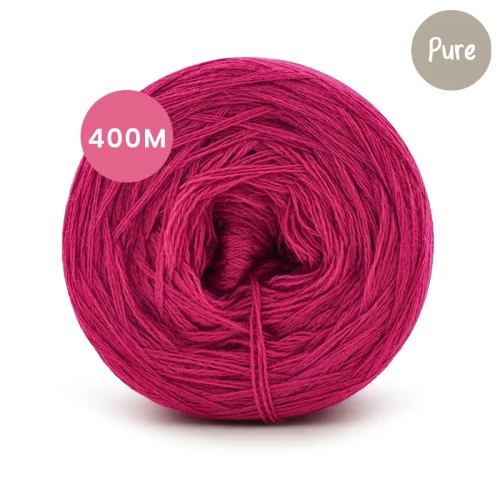 KOKONEK Pure Mono jeden kolor - magenta / 400 m
