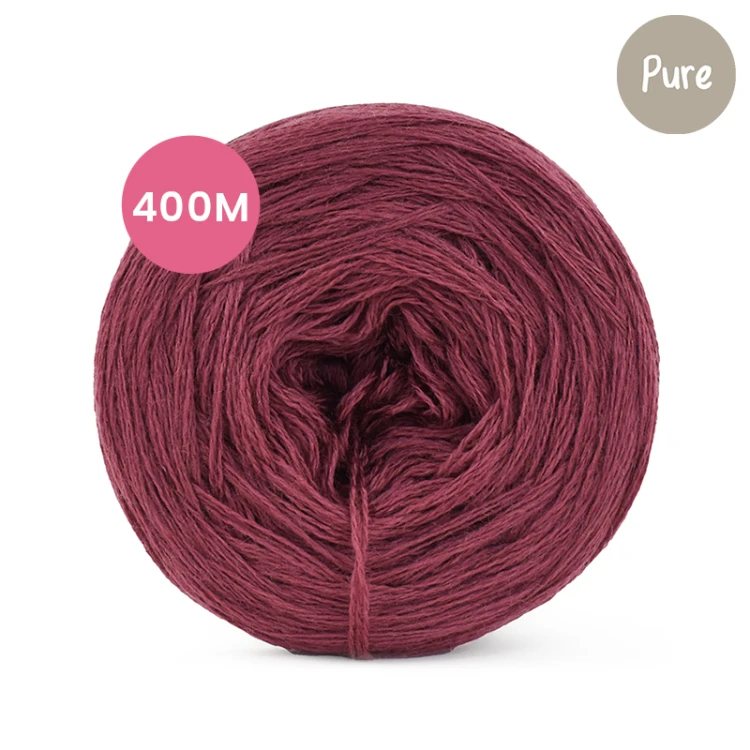 KOKONEK Pure Mono jeden kolor - lody porzeczkowe / 400 m