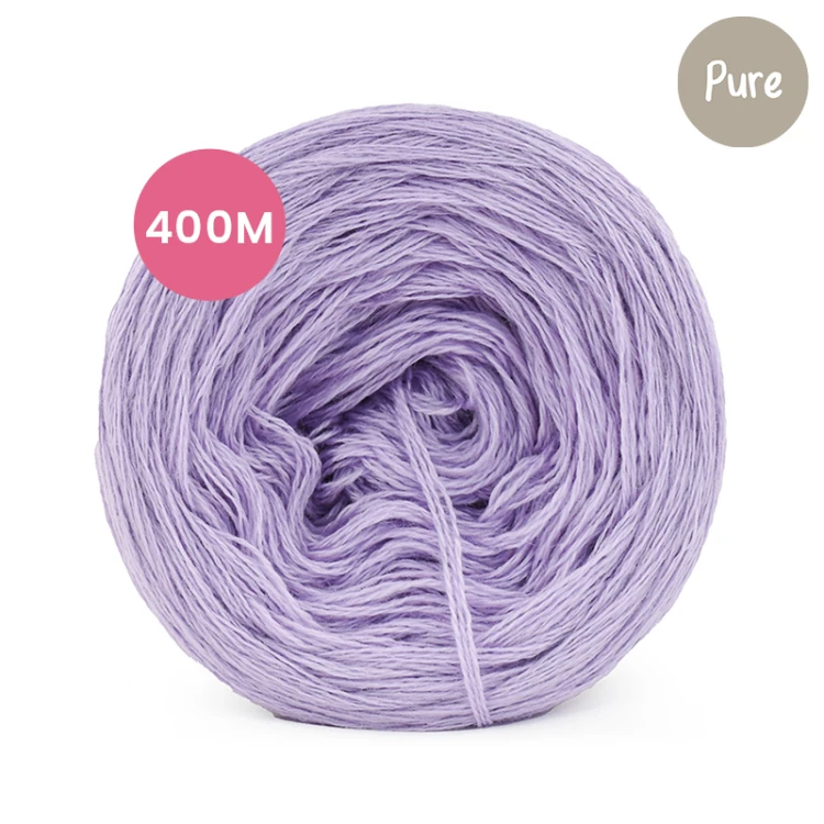 KOKONEK Pure Mono jeden kolor - fiołek / 400 m