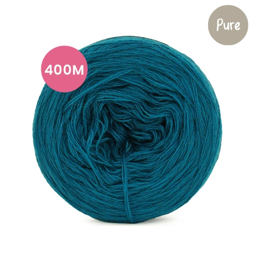 KOKONEK Pure Mono jeden kolor - petrol / 400 m