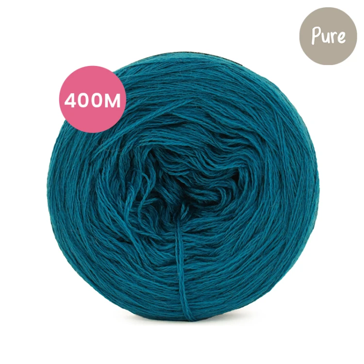 KOKONEK Pure Mono jeden kolor - petrol / 400 m