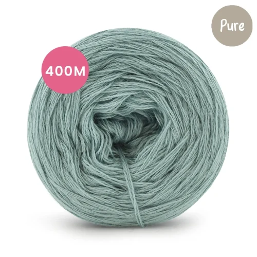 KOKONEK Pure Mono jeden kolor - jasny petrol / 400 m