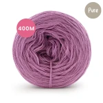 KOKONEK Pure Mono jeden kolor - lilak / 400 m