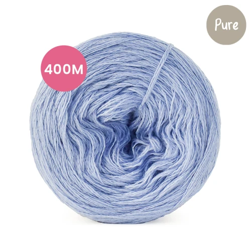 KOKONEK Pure Mono jeden kolor - niebieski / 400 m