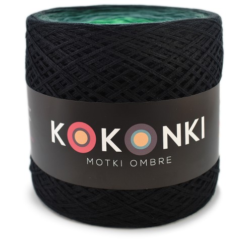KOKONEK Classic A240 Czerń/butelkowa zieleń/ciemny szmaragd/absynt/szmaragd/mięta
