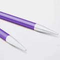 Druty KRÓTKIE do wymiennych żyłek KnitPro Zing SPECIAL - metalowe 7mm