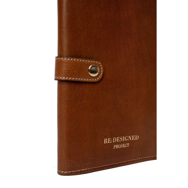 Etui / organizer / RE:DESIGNED / Project 14 / skóra / walnut / gold