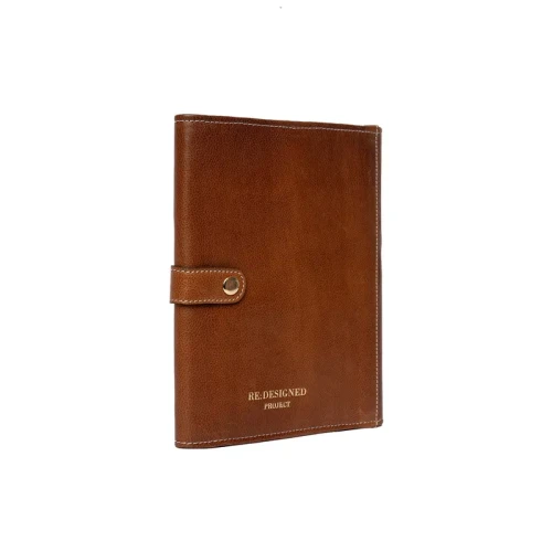 Etui / organizer / RE:DESIGNED / Project 14 / skóra / walnut / gold