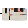Organizer etui Lomme na szydełka i druty / Geometric + beż / M