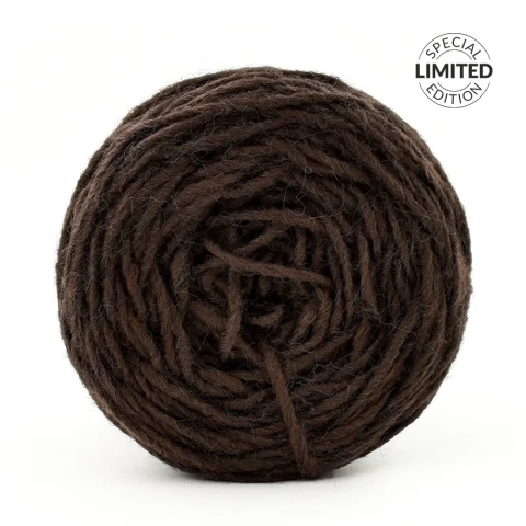 Włóczka KOKONKI HUG H31 / czekolada / ~180 m