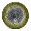 KOKONEK Merino 643 Jingle bells - Khaki/oliwka/szary/średni szary/średni szary melanż