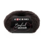 Włóczka KOKONKI Brushed Mohair 033 / gorzka czekolada