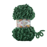 Włóczka Alize Puffy Fine 532 / głęboka zieleń