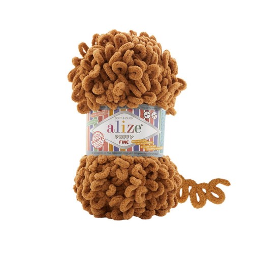 Włóczka Alize Puffy Fine 179 / camel