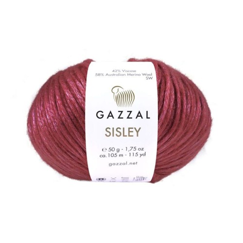 Włóczka Gazzal Sisley 5729 / malwa