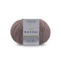 Włóczka Gazzal Exclusive 9924 / średni brąz