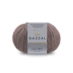 Włóczka Gazzal Exclusive 9924 / średni brąz