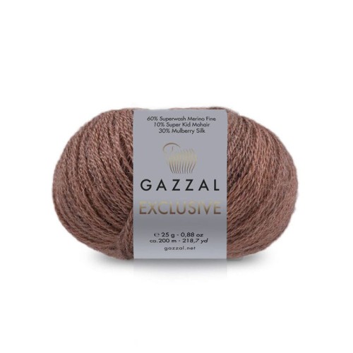 Włóczka Gazzal Exclusive 9926 / nugat
