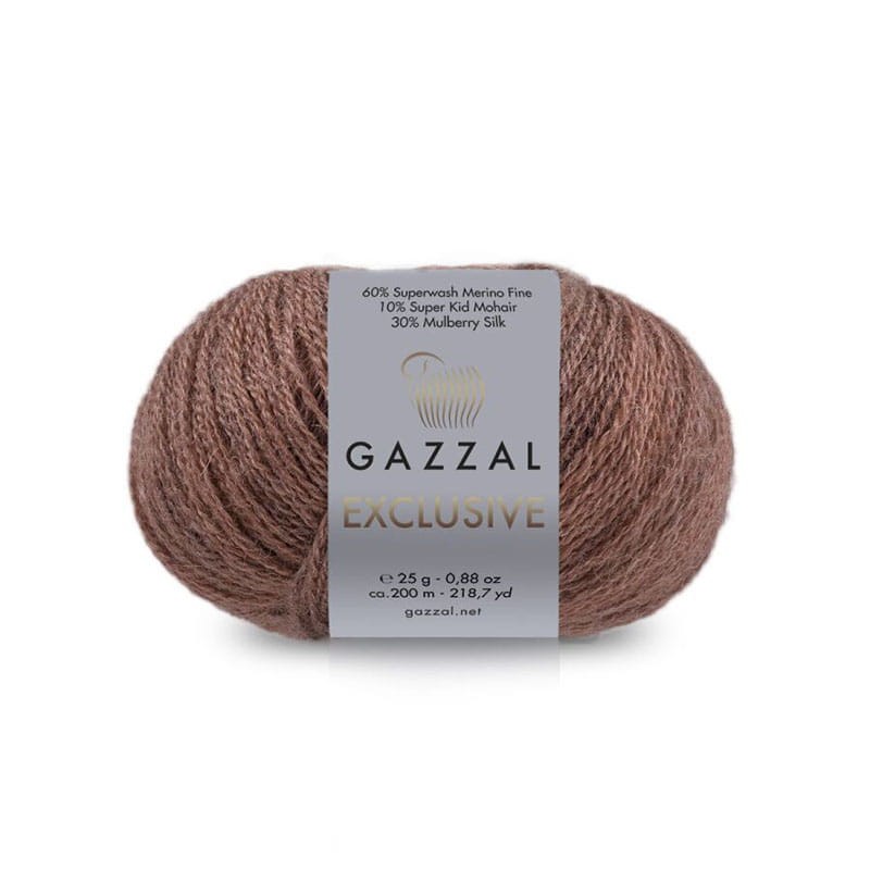 Włóczka Gazzal Exclusive 9926 / nugat