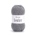 Włóczka YarnArt Baby 0029 / średni szary
