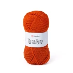 Włóczka YarnArt Baby 847 / rdza