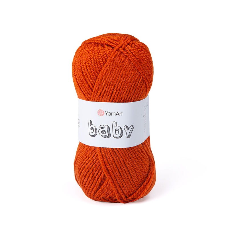 Włóczka YarnArt Baby 847 / rdza