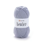 Włóczka YarnArt Baby 3072 / stalowy