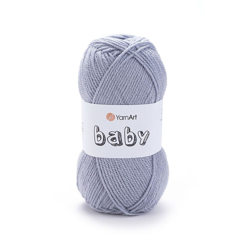 Włóczka YarnArt Baby 3072 / stalowy