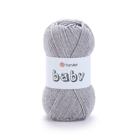 Włóczka YarnArt Baby 195 / szary